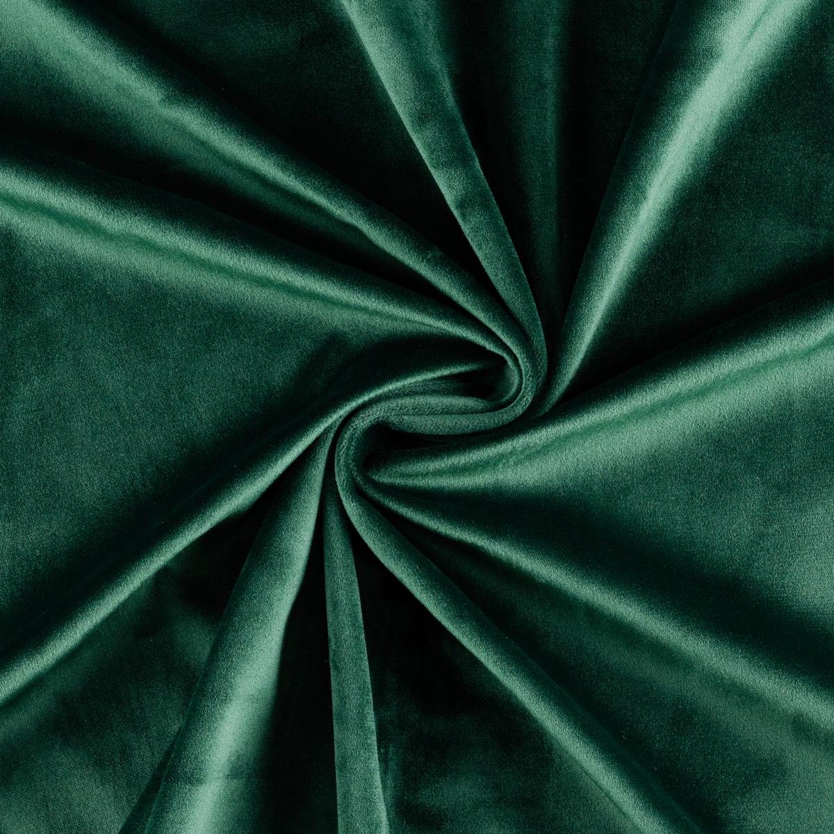 Fertigvorhang Viola in Dunkelgrün ca. 140x245cm - Dunkelgrün, KONVENTIONELL, Textil (140/245cm) - Premium Living