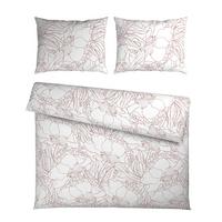 Posteljina Emma Xxl 200x200/2x60x80cm - prljavo ružičasta, tekstil (200/200cm) - Mömax