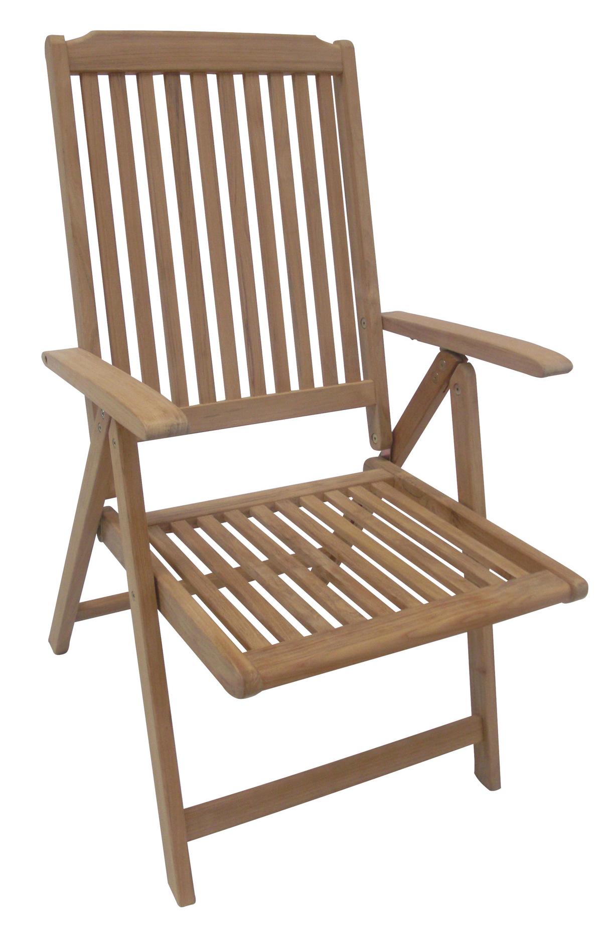 Gartenset Solo Teak 3-tlg. - Teakfarben, Basics, Holz (66/103/58cm) - Gardenson