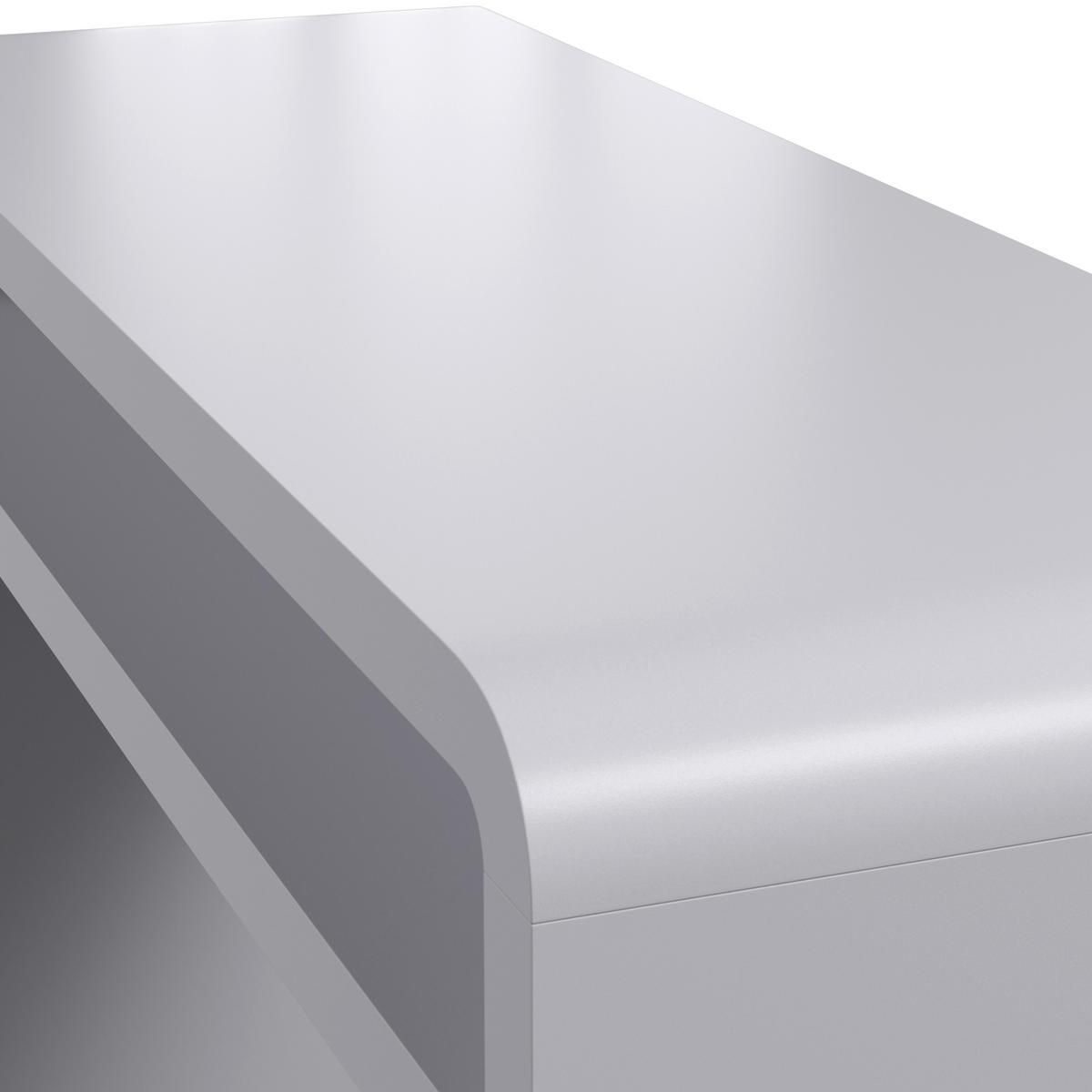 Konsolentisch Emilia Weiß MDF - Weiß, MODERN, Holzwerkstoff (120/80/40cm) - Bessagi Home