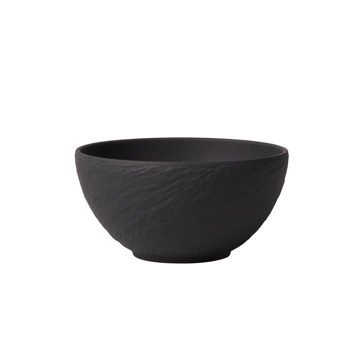 SERWIS OBIADOWO-ŚNIADANIOWY MANUFACTURE ROCK VILLEROY&BOCH - czarny, Lifestyle, ceramika (38,5/25,5/35,8cm) - Villeroy & Boch