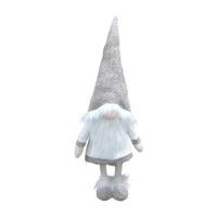 Wichtel Mud Weiss/hellbraun - Hellbraun/Weiss, Konventionell, Kunststoff/Textil (24/62/16cm) - Mömax