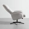 RELAXFÅTÖLJ STAR - ljusgrå/svart, Modern, metall/textil (72/105/91cm) - Mömax
