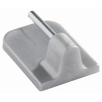 Selbstklebehaken Kurt in Silberfarben 4er Set - Silberfarben, Kunststoff (1/2.3cm) - Modern Living