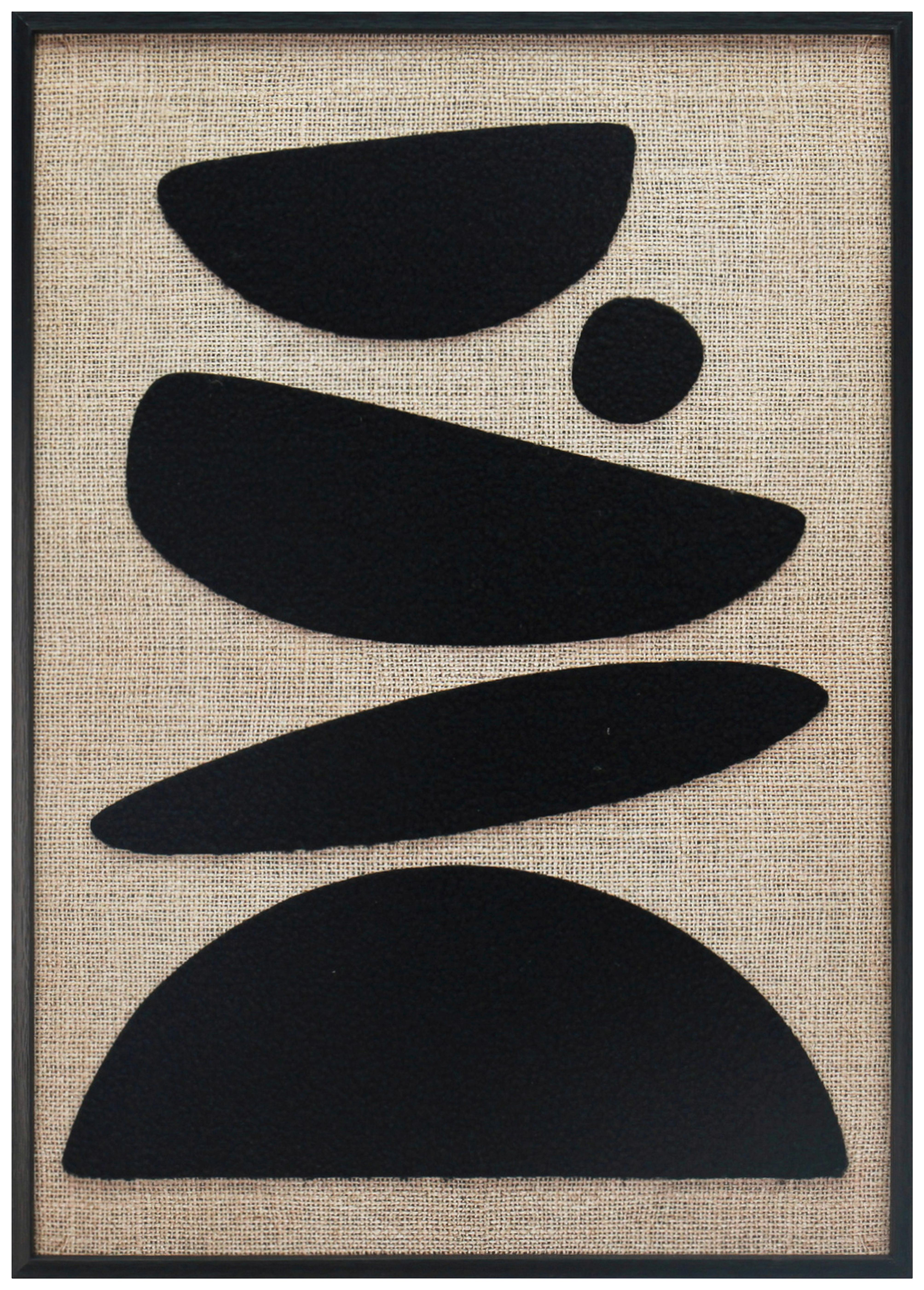 Slika Sa Ramom 60x80cm Mei - svetlobraon/bež, Moderno, tekstil/pločasti materijal (60/3/80cm) - Mömax