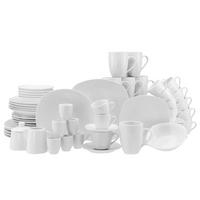 Kombinirani Servis Square, 62-Delni - bela, Trend, keramika - Creatable