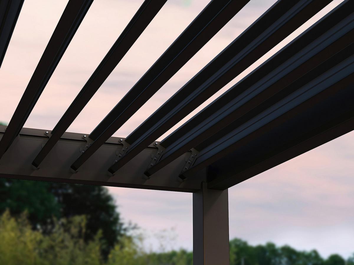PERGOLA CLASSIC 5,3X3M ANTHRAZIT - Anthrazit, Basics, Metall (530/255/300cm) - WEIDE