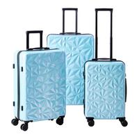 Reisekofferset Lissabon Blau, 3-teilig - Blau, KONVENTIONELL, Kunststoff/Textil - Mömax