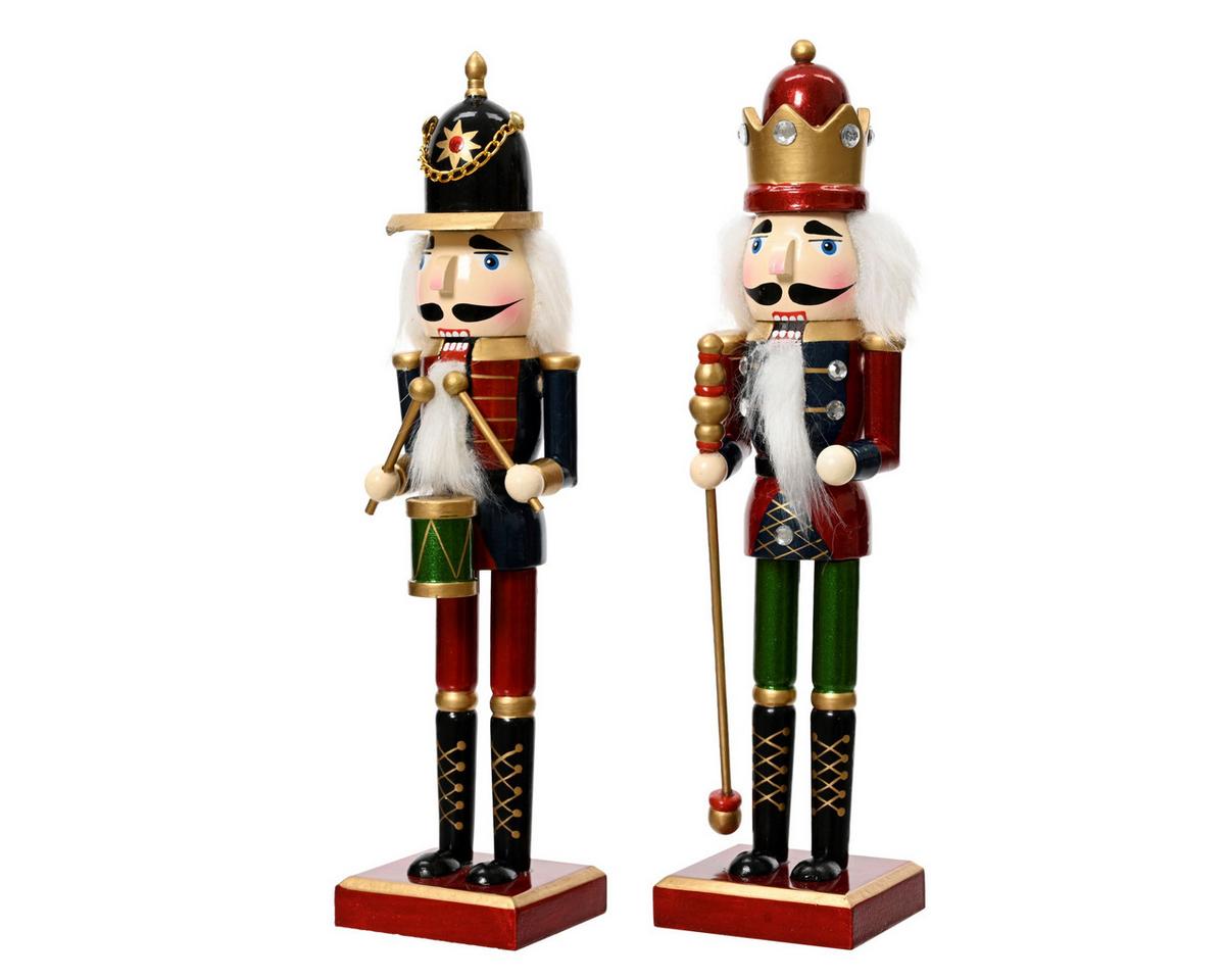 Figurină spărgător de nuci Jasper - multicolor, Basics, lemn (6/4,5/25cm)