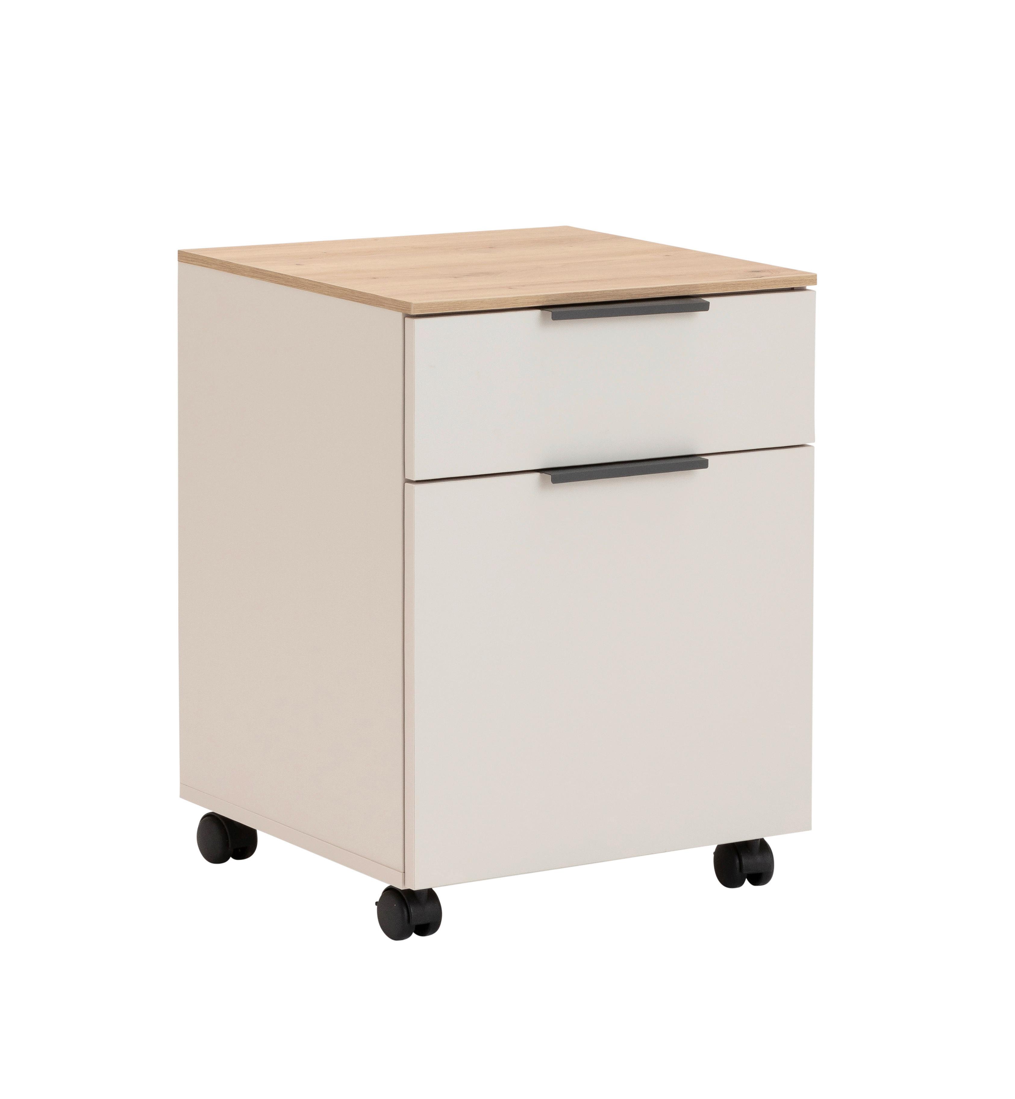 Fiokar Pronto - kašmir/antracit, Moderno, metal/pločasti materijal (49/64/45cm) - Modern Living