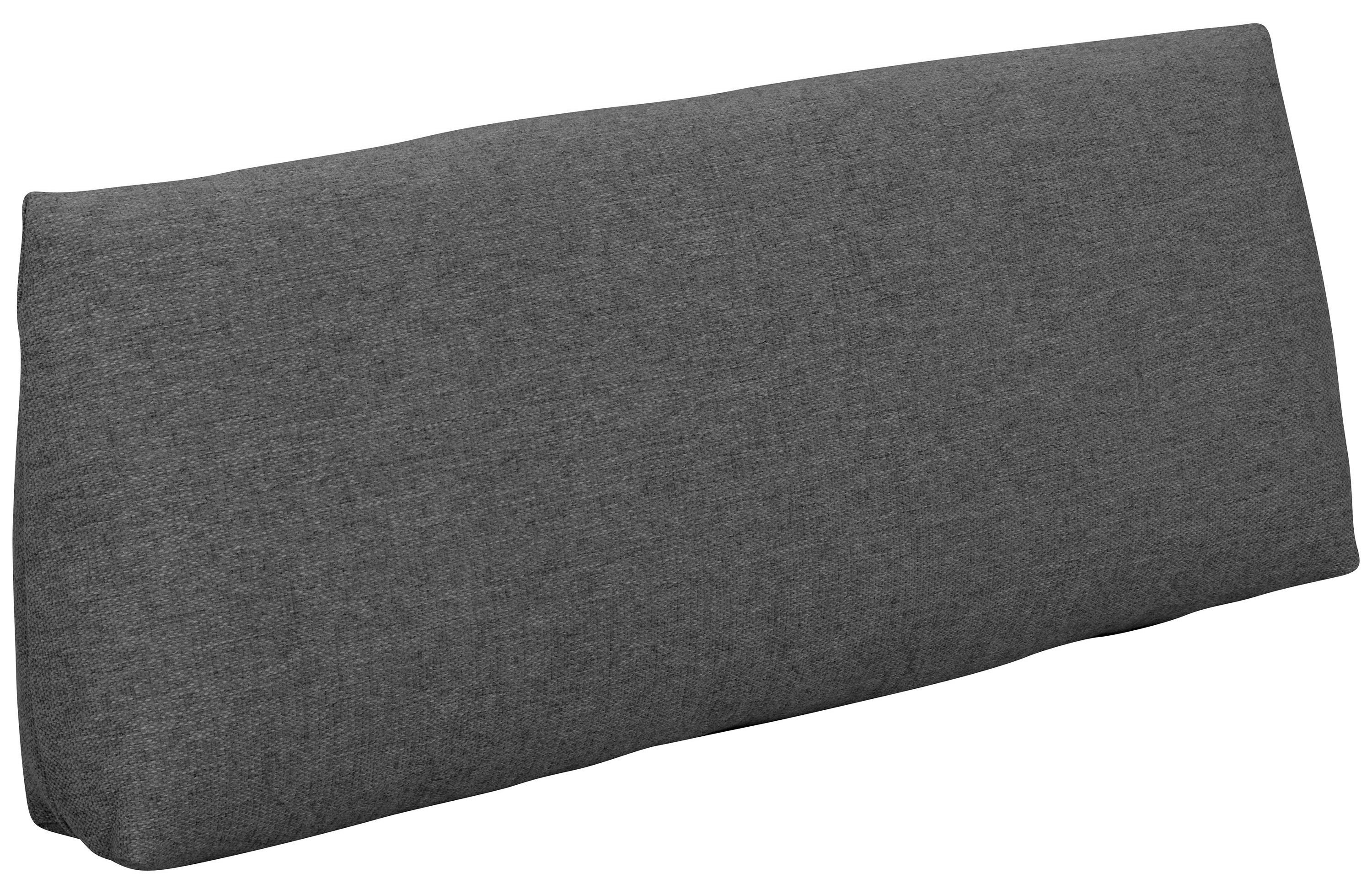 RÜCKENKISSEN LENA - Anthrazit, Design, Textil (60/25/12cm) - Max Winzer