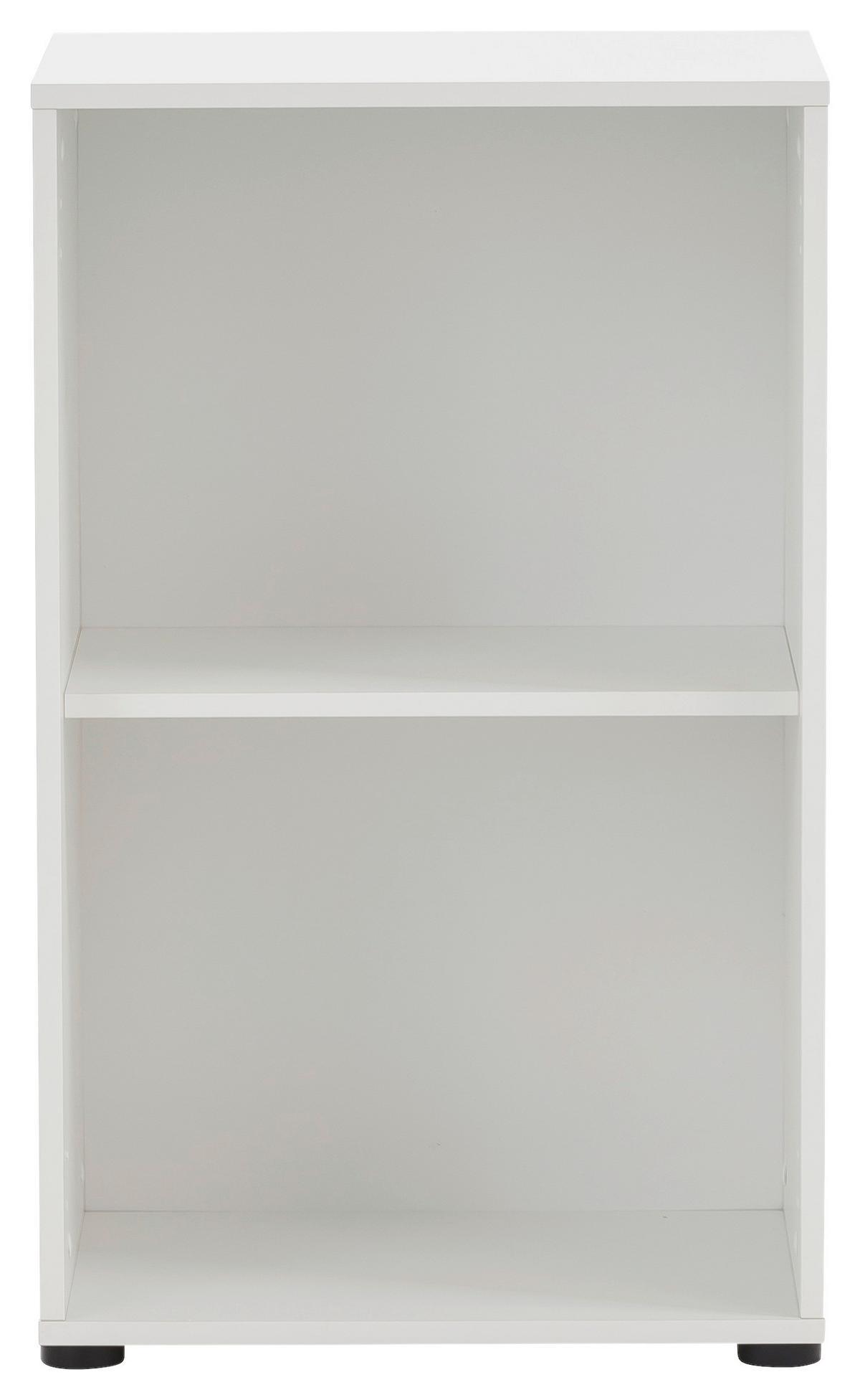 Aktenschrank U 510 R Weiß ca. 50,9x83,6x41cm - Weiß, MODERN, Holzwerkstoff (50,9/83,6/41cm) - MID.YOU