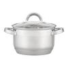 SET DE CASSEROLES ISIK - clair/couleur argent, KONVENTIONELL, verre/métal - Based