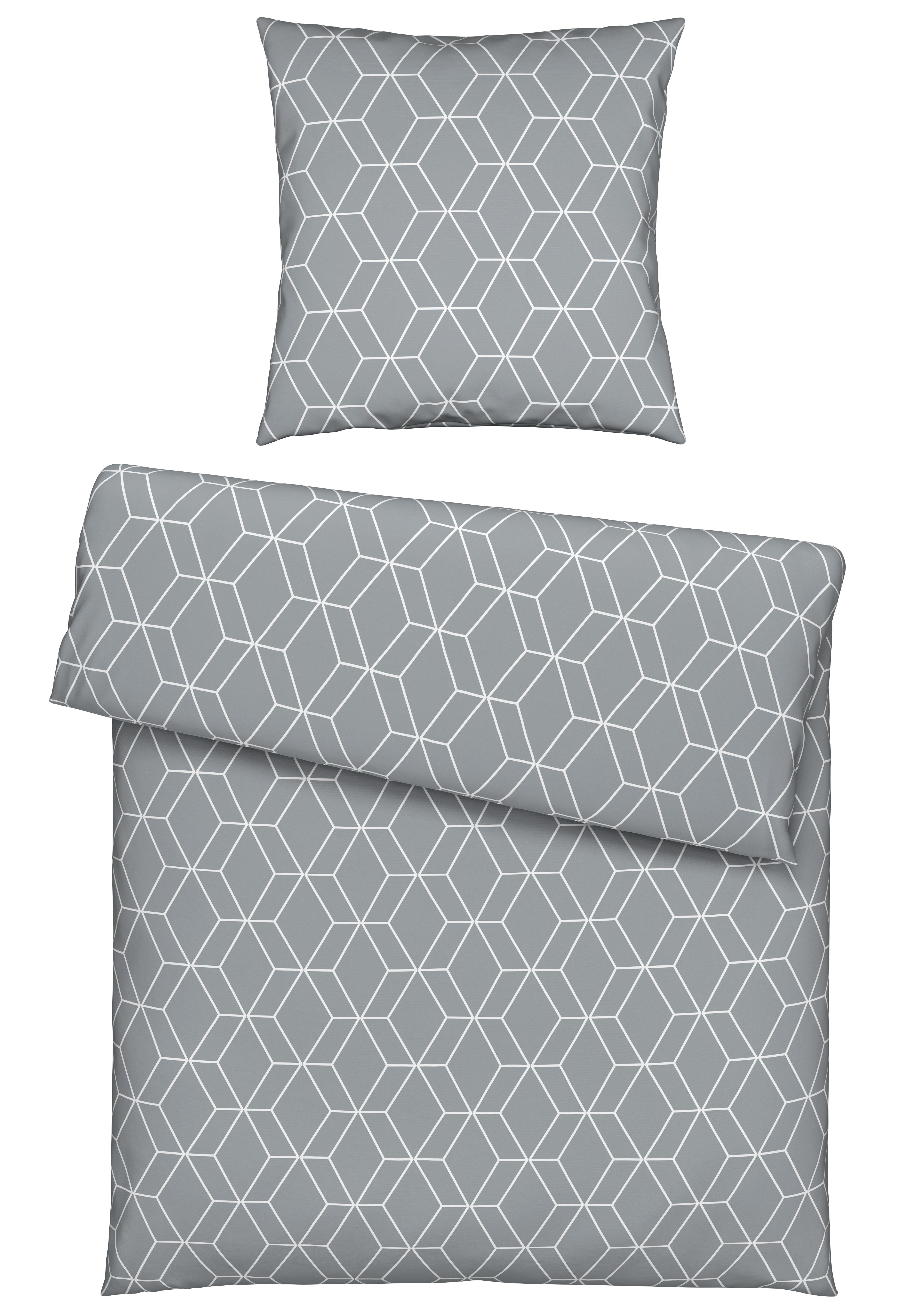 Bettwasche Georg In Silber Ca 135x200cm Online Kaufen Momax