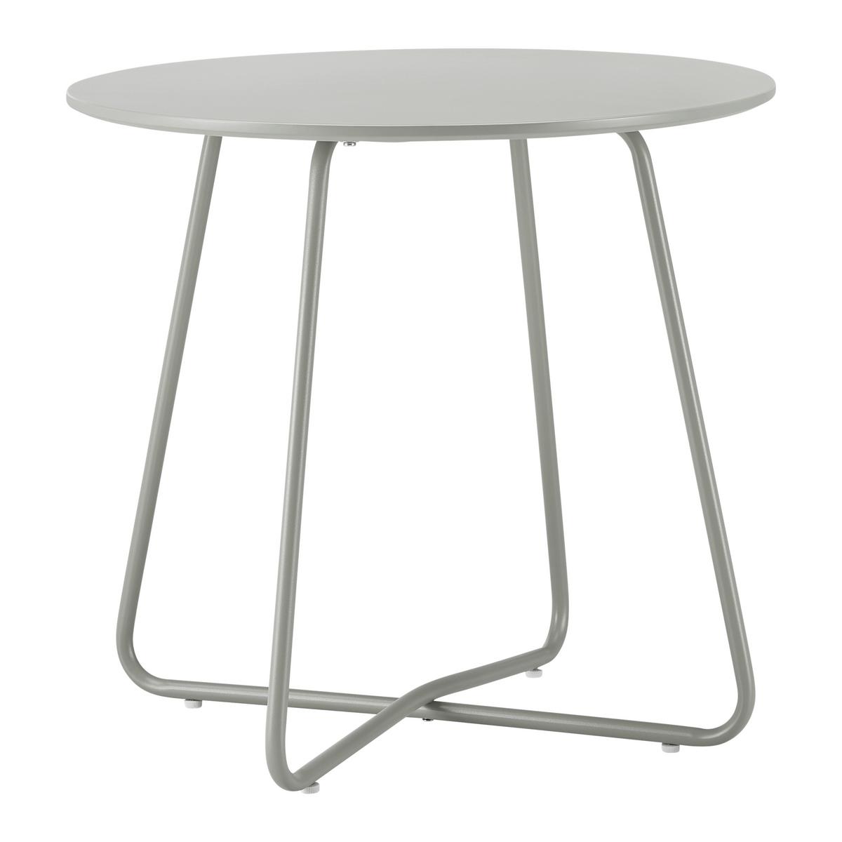 ZESTAW DO SIEDZENIA DLA DZIECI CASEY - jasnoszary, Modern, tworzywo sztuczne/metal (60/56/60cm) - Bessagi Kids