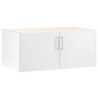 Nastavak Ormara Click - bijela/boje aluminija, Konvencionalno, drvni materijal/plastika (91/40/58cm) - Modern Living