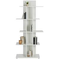 Regal in Weiss - Weiss, Modern, Holzwerkstoff (81/177/29.7cm) - Mömax