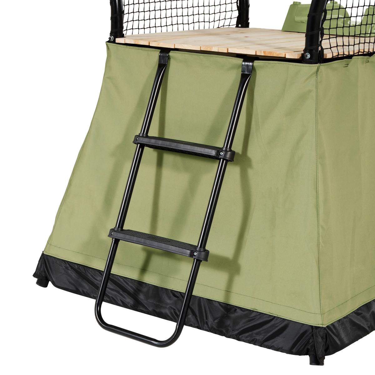 Igralna Hišica Exit Ivy, Zelena - črna/zelena, Konvencionalno, kovina/umetna masa (253/340/216cm) - EXIT Toys