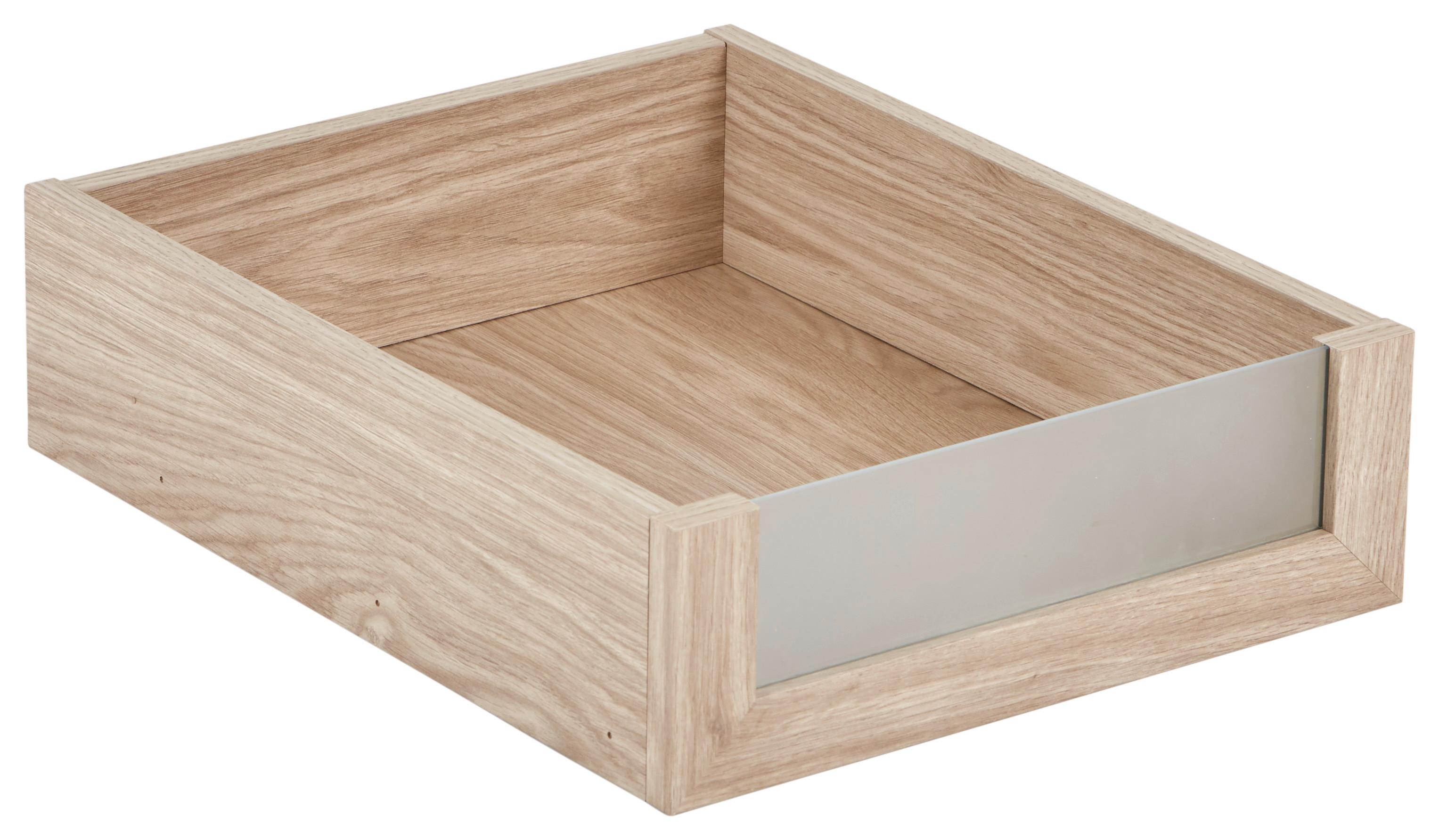 SCHUBLADE UNIT -BASED- - Eichefarben, MODERN, Holzwerkstoff (42,4/14/53cm) - Based