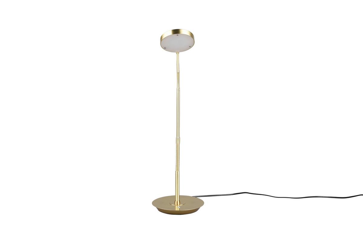LED-Schreibistischleuchte Monza Gold max. 12 Watt - Basics (46/19/57cm) - Trio Leuchten