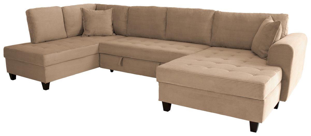 Canapea modulara MORITZ - caramel, Trend, textil (178/324/155cm) - Modern Living