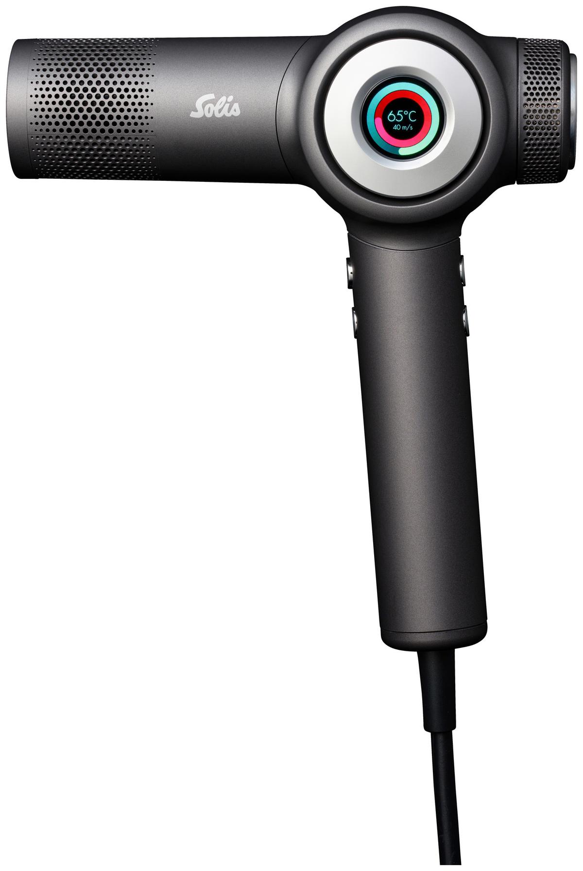 Haartrockner 96965 - Grau, Basics, Kunststoff (21,96/5,79/16,73cm)