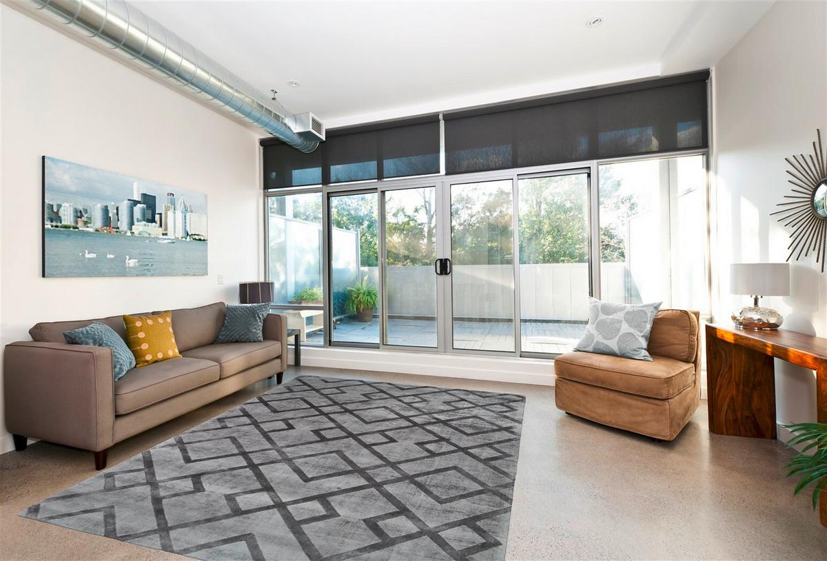 WEBTEPPICH Luxury 310 Grau/Anthr 120x170 - Anthrazit/Grau, Basics, Textil (120/170cm) - Kayoom