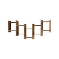 WANDREGAL BAT SHELF - Eichefarben, Design, Holzwerkstoff (151/64/20cm) - Livetastic