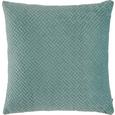 Zierkissen Stefanie in Grün, ca. 45x45cm - Hellgrün, MODERN, Textil (45/45cm) - PREMIUM LIVING