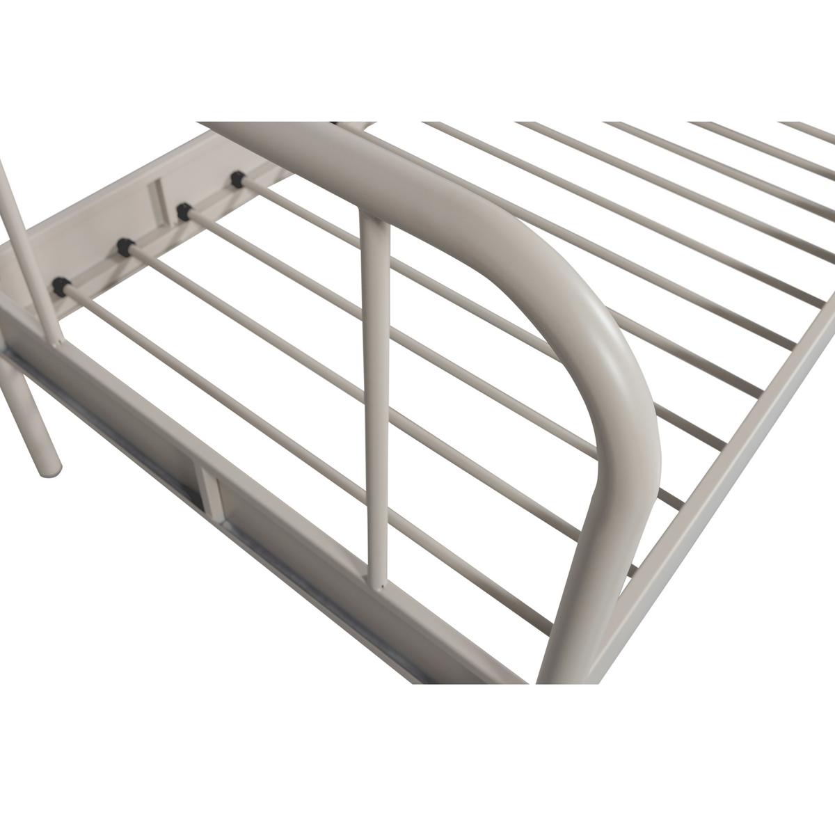 Metallbett Mata Sandfarben ca. 90x200 cm - Sandfarben, Basics, Metall (90/200cm) - MID.YOU