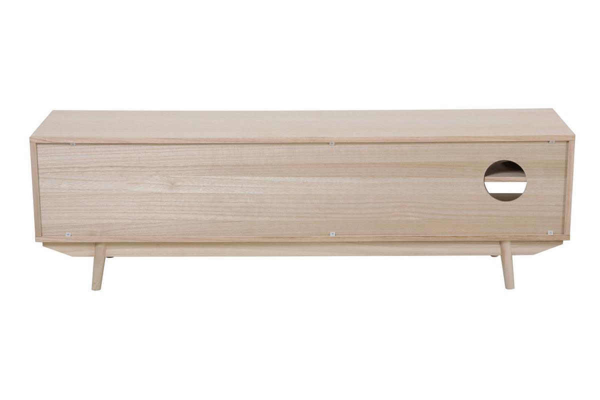 Nizka Omarica Ratan, Naravna Barva - naravne barve, Design, leseni material/les (150/45/36cm) - Livetastic