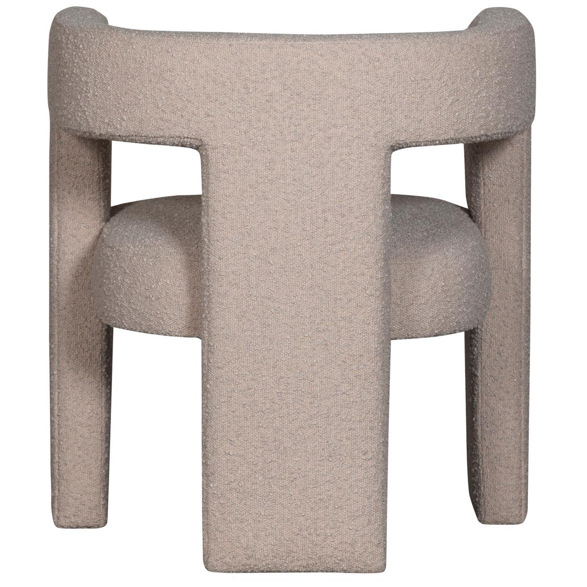 Sessel Tiwa Beige Bouclé - Beige, Design, Textil (64/70/64cm) - Livetastic