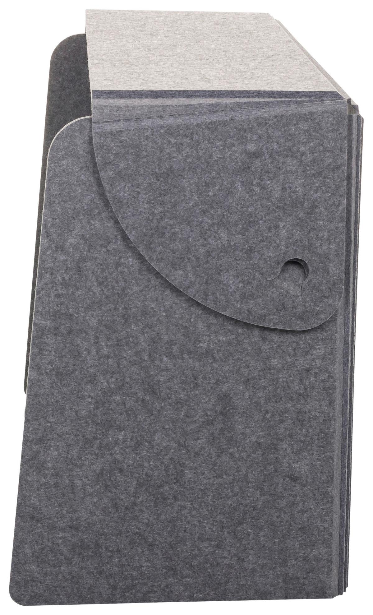 Pregradna Stena Flexmiut Fold, Siva - siva, Basics, umetna masa/tekstil (84/58/40cm) - MID.YOU