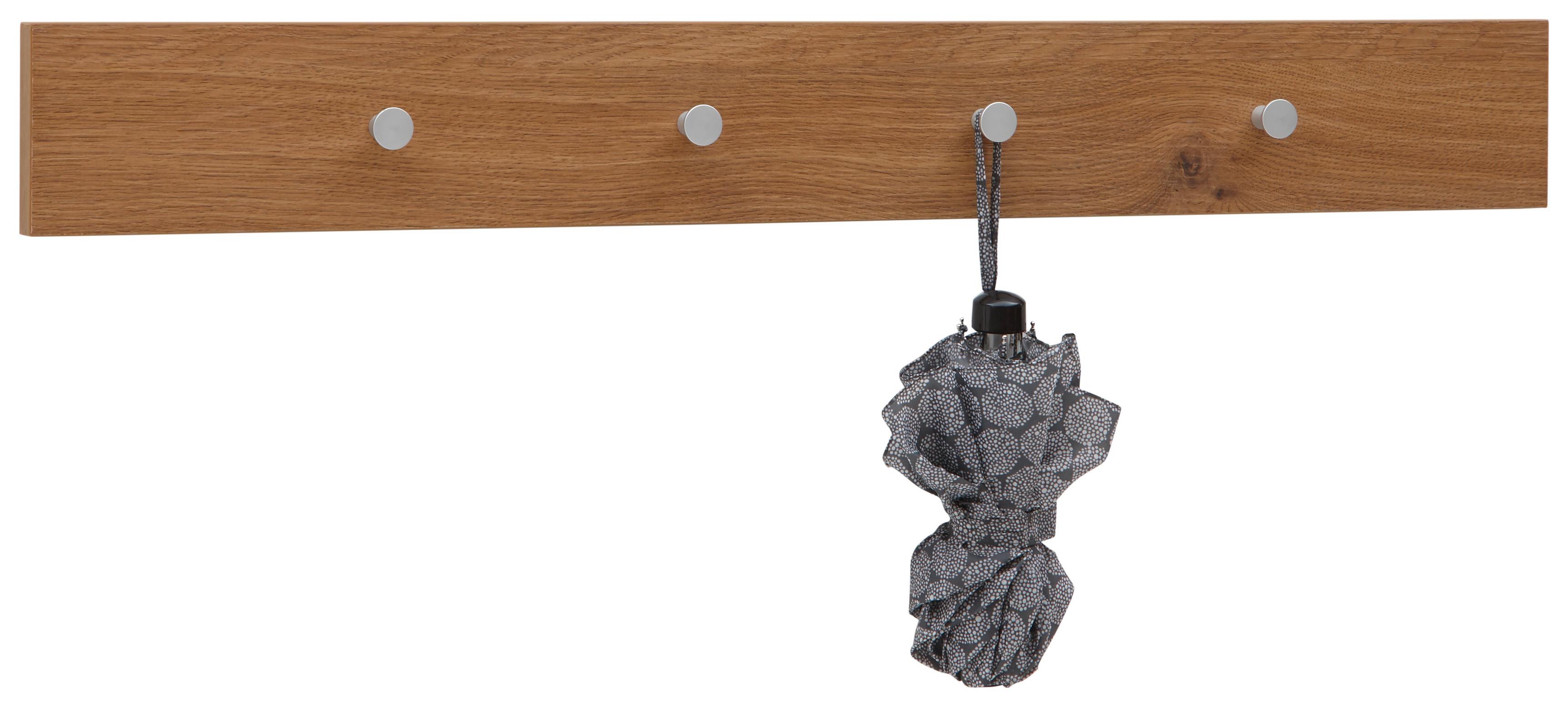 LISTWA DO PRZEDPOKOJU LIVORNO - kolor dębowy, Design, materiał drewnopochodny/metal (98/12/5,5cm) - Dieter Knoll