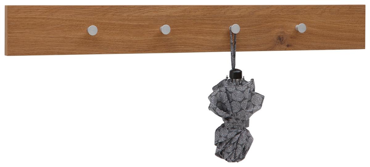 LISTWA DO PRZEDPOKOJU LIVORNO - kolor dębowy, Design, materiał drewnopochodny/metal (98/12/5,5cm) - Dieter Knoll