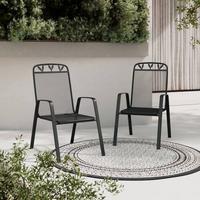 Scaun Bratislava - gri închis, Modern, metal (55/98/74cm) - Mömax