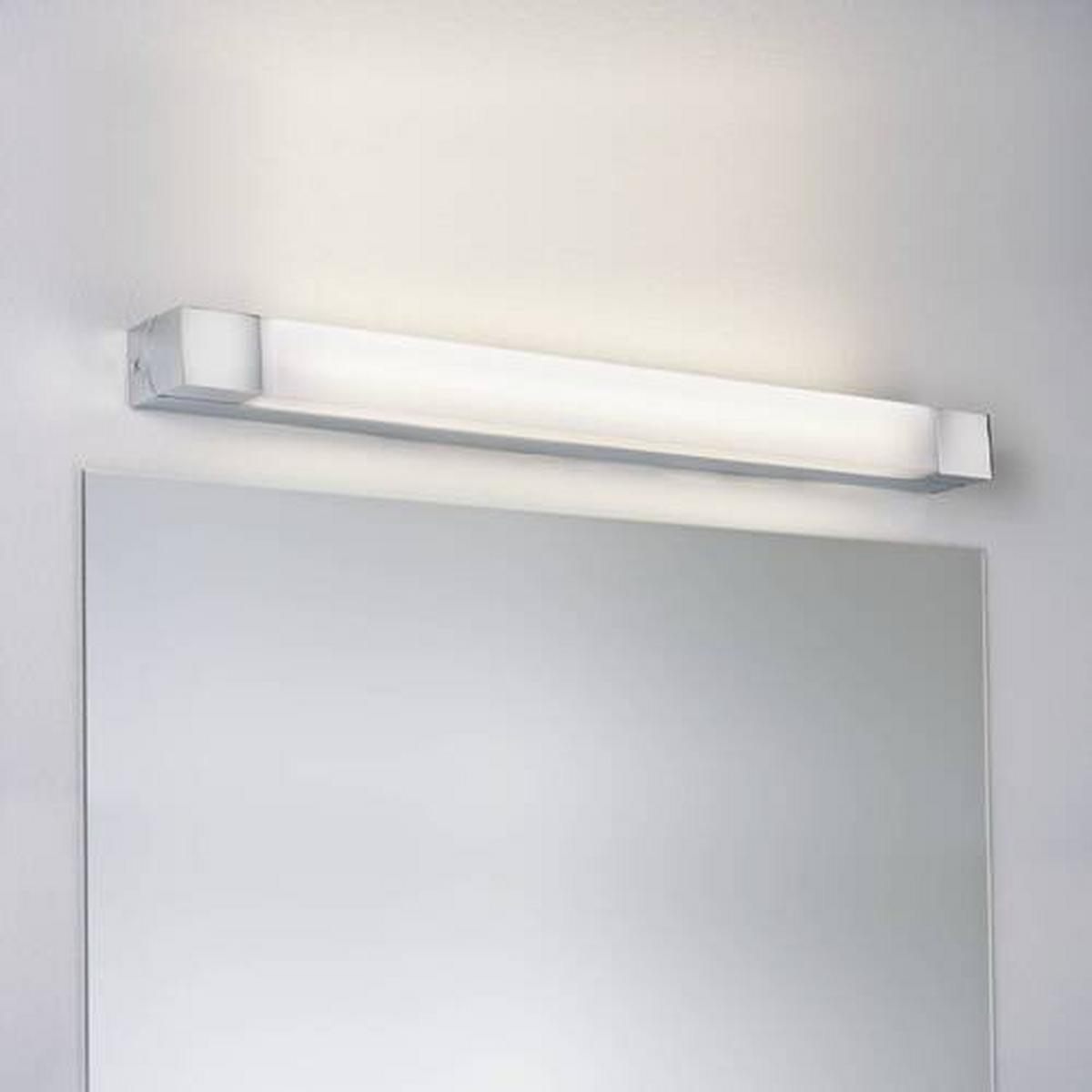 Wandleuchte Quasar in Weiß/Chromfarben max. 7,5 W - Chromfarben/Weiß, Basics, Kunststoff/Metall (4,5cm) - Paulmann