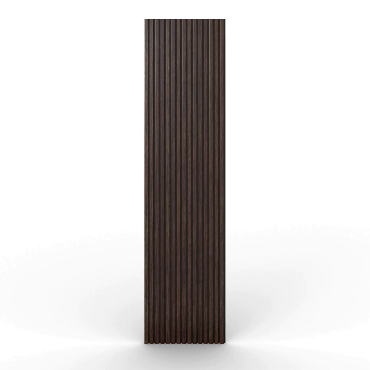 Akustikpaneel Rico Walnuss - Braun, MODERN, Holz/Holzwerkstoff (60/2,1/240cm)