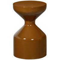 Beistelltisch Floyd Dunkelorange - Dunkelorange, Design, Metall (30/47/30cm) - Livetastic