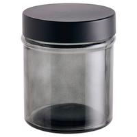 Posuda Za Zalihe Magnus Black 0,3l - siva/crna, Moderno, metal/plastika (8.5/8.5/10.5cm) - Mömax