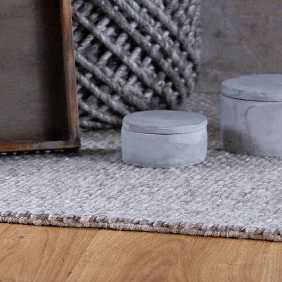Covor Cu Țesut My Eskil, 200x290cm - gri, Design, textil (200/290cm) - Obsession