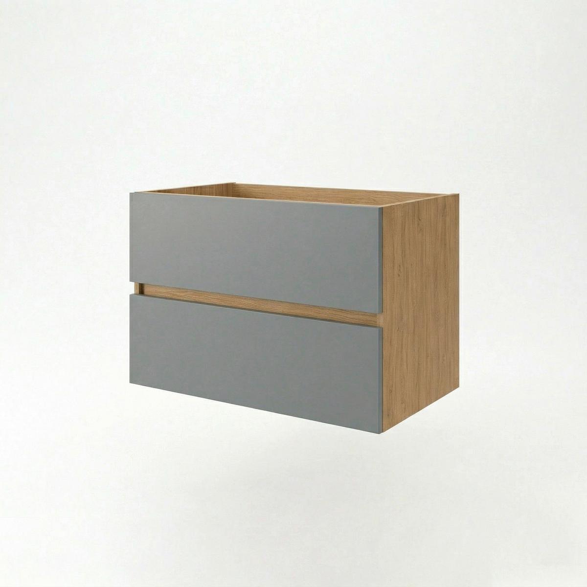 Element Ispod Umivaonika Easy - boje lave/divlji hrast, Moderno, drvni materijal (80/51/46cm)