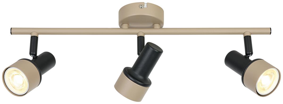 Reflektor Simba - črna/peščene barve, Romantika, kovina/umetna masa (45/9,7/13cm) - Mömax