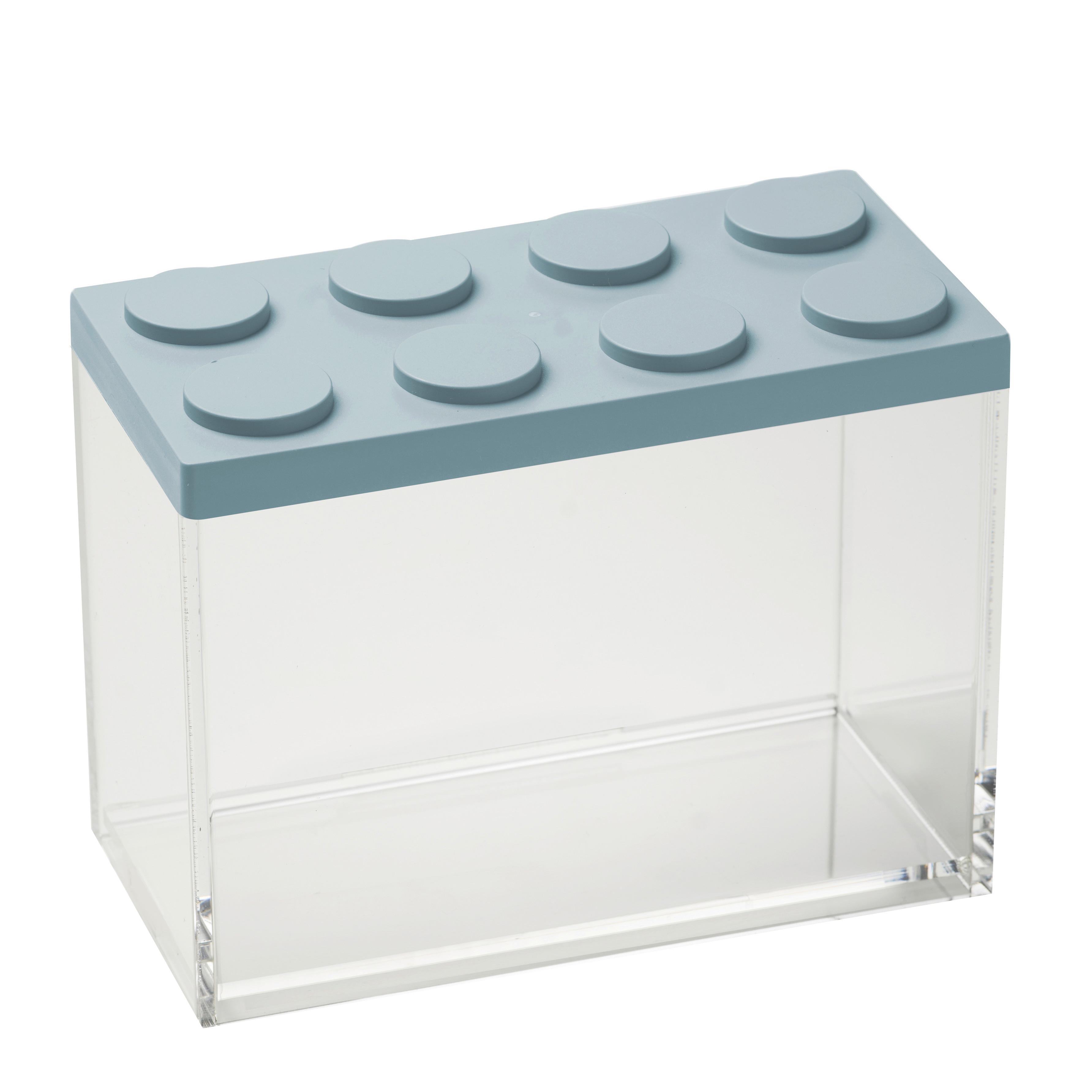 POJEMNIK KUCHENNY GIOVA - niebieski/przezroczysty, tworzywo sztuczne (10/20/15,5cm)