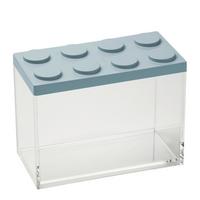 POJEMNIK KUCHENNY GIOVA - niebieski/przezroczysty, tworzywo sztuczne (10/20/15,5cm)