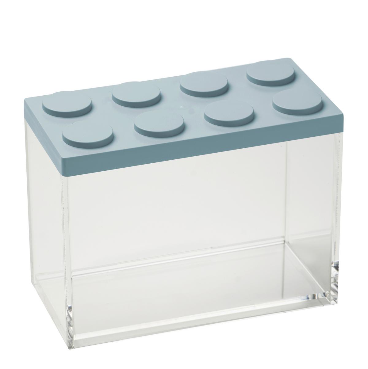 POJEMNIK KUCHENNY GIOVA - niebieski/przezroczysty, tworzywo sztuczne (10/20/15,5cm)