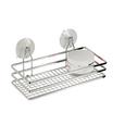 Raft Pentru Duș Milano - argintiu, Konventionell, metal (25/10/11,5cm) - Ombra Raft Pentru Duș Milano - argintiu, Konventionell, metal (25/10/11,5cm) - Ombra