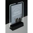 Bilderrahmen Sunny In Schwart inkl. Led - Schwarz, Glas/Kunststoff (21,4/14,6/4,5cm) - Mömax modern living Bilderrahmen Sunny In Schwart inkl. Led - Schwarz, Glas/Kunststoff (21,4/14,6/4,5cm) - Mömax modern living