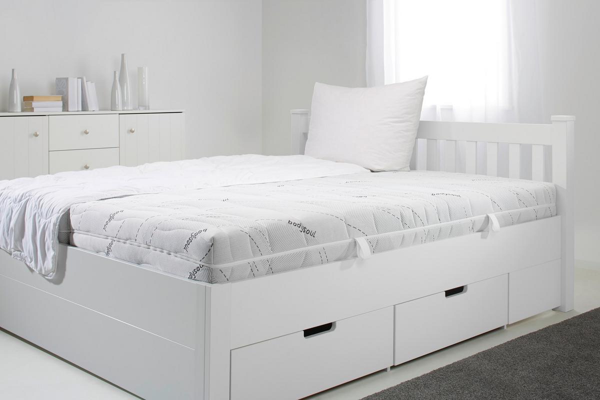 Wendematratze Bodysoul H2/H3ca. 140x200cm - Weiss (140/200cm) - Nadana