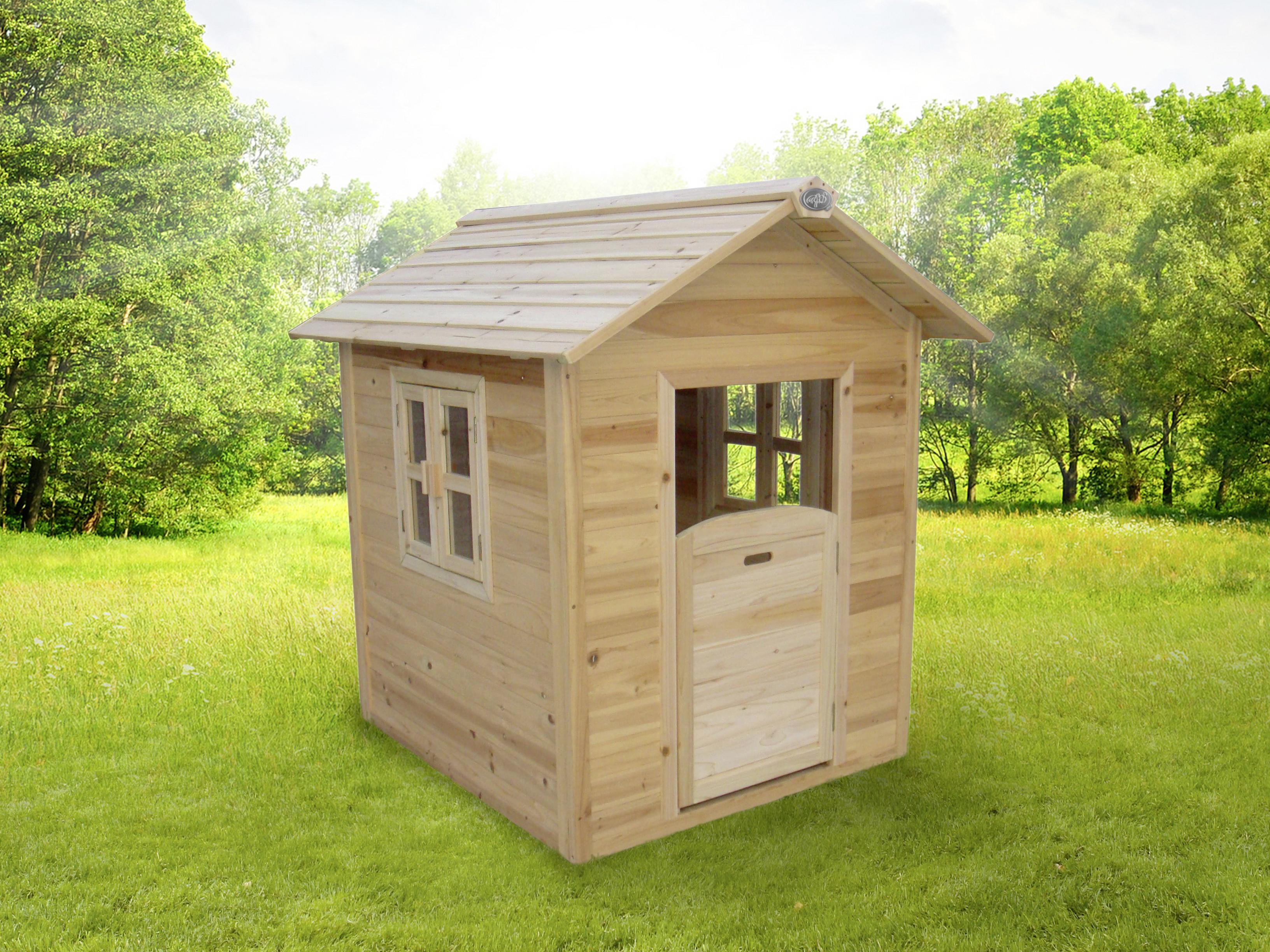Spielhaus Sunny Noa - Naturfarben, Basics, Holz (94/133/102cm) - Ambia Garden